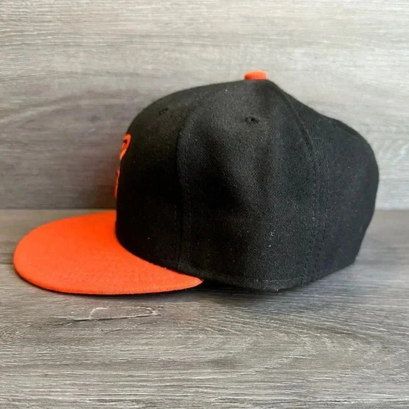 Baltimore Orioles MLB New Era Fitted Hat Sz 7 1/8 - Picture 2 of 6